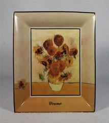 Goebel Artis Orbis Bowl/Plate – Vincent Van Gogh Sunflowers – Nice Condition!