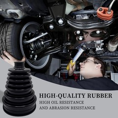 WZODKJ CV Axle Boot with 4 Stainless Steel Clamps & 6 Cable Ties,Waterproof &…