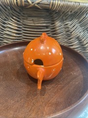 Hummel Goebel West Germany Orange Fish Salt Dish Jam Condiment Dish S1 Goldfish