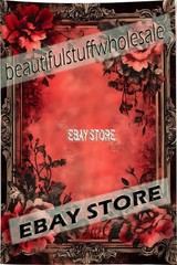 Gothic Wall Tapestry Floral Border victorian romantic elegance 59X82 in