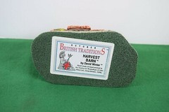 David Winter Cottages Harvest Barn Mint in original box with a COA.