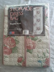 Collectible Fashion Vintage English Rose Dress Bag Never Used Original Packaging