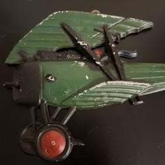 1975 – SEXTON Homco Airplanes Cast Metal Wall Art Decor Set of 2 Planes Vintage