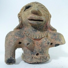 PRE COLUMBIAN POTTERY From a chibcha tomb – original, not manipulated