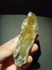 Lower Paleolithic – Fine Acheulean elongated flake scraper c.450,000 BP.