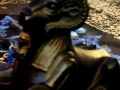 Mystical Items For Sell! 12 Total Includes Leather Spell Book, Statues & More