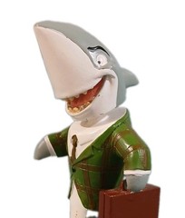 Sales Shark Bobblehead Trophy / Award