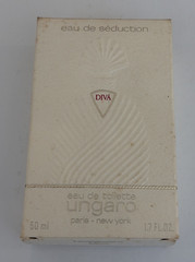 Fleur Diva Eau de Toilette Collectible Bottle 50 ml Emanuel Ungaro Vintage