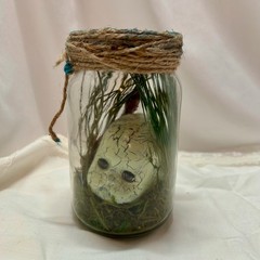 Haint Jar™ Appalachian Folk Horror Doll, Relic Oddity, Gothic, Handmade OOAK