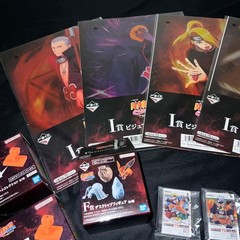 Naruto 1st Lottery Lower Prize 14 Set Collectible PVC Figures Boxed