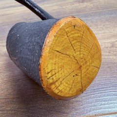 Vintage Irish Shillelagh Souvenir Pipe Good Luck From Ireland Shamrock Folk Art