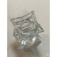 24% Lead Crystal Star Candle Holders