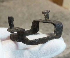 Unknown Medieval Iron Peice METAL DETECTING FIND