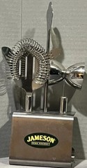 Vintage Jameson Irish Whiskey Stainless Steel Cocktail Bar Drink Barware Mixer