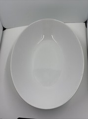 Fitz & Floyd Vintage Circa 1975 RONDELET Tourquoise Oval veggie bowl