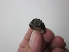 rare ancient Viking period small ladies’ or children’s bronze ring IX – X AD.