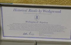 Vintage Wedgwood Blue Pair of Sweet Dishes Collectable Wellington & Napoleon