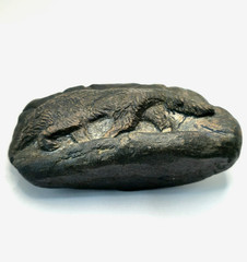 Ancient Greek Wolf Carved Stone Sculpture Animal Figure Circa 200-300 BC
