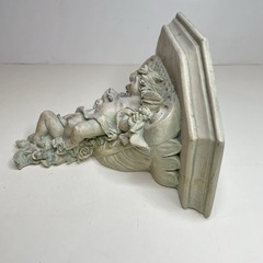 Cherub Fancy Wall Shelf Baroque Style Wall Decor Sconce Style Roses
