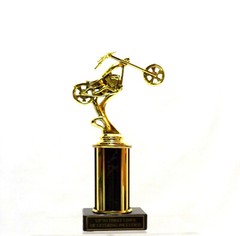 MOTORCYCLE TROPHY, BIKE AWARD, MOTORCYCLE SHOW CHOPPER