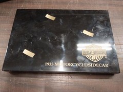 1933 Motorcycle Side/Car Bank Ultra Classic Marble Granite Base Harley