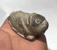 Extermly Amzeing Very Old Bactrain Era Chorlite Stone Wild Animal Statue Figure