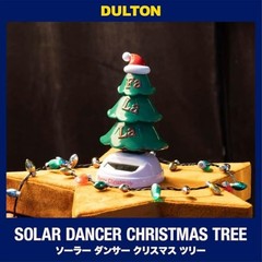 Dulton Solar-Powered Bobblehead Christmas Tree Toy – A solar-powered dancing