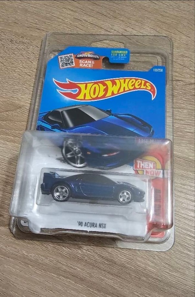Hot Wheels 1990 Acura NSX Treasure H Series Mini Car Un opened Collectible