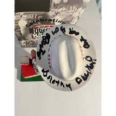 Oh Boy Oberto Art the owner bobble head hydroplane owner signed.