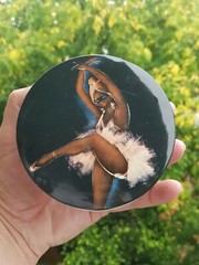 🔶️ART DECO JOSEPHINE BAKER BLACK AMERICANA JAZZ AGE THORNE’S CONFECTIONERY TIN
