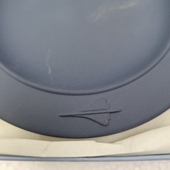 CONCORDE WEDGWOOD PORTLAND BLUE JASPER COLLECTION DISH BOXED Jet On Lip Of Tray