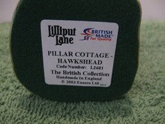 Lilliput Lane Pillar Cottage Hawksheak Mint in box with a deed. L2601