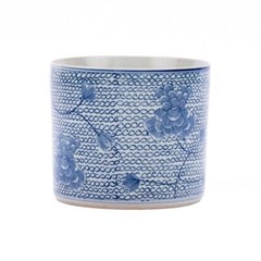 Blue and White Porcelain Chain Orchid Pot