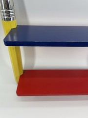 Vintage 1980’s Pierre Sala Big Pencils Wall Shelf Primary Colors 80’s Retro