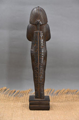 Authentic Ancient Egyptian Artifact Tutankhamun Statue With protection Gods BC