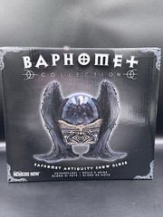 Nemesis Now Baphomet Antiquity Snow Globe 22.5cm Gothic Resin Glass Ornament