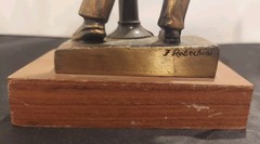Vintage Copper Clad “Seaman” Nautical Statue By F. Rebechini