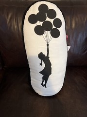 Banksy x Medicom x Sync Supreme Brandalism Pillow Plush Cushion Art NWT