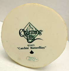Charming Tails-Catchin Butterflies-FIGURINE-87/423-1996-HTF-Original Packaging