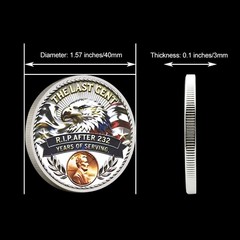 The Last Cent 2025 Lincoln Commemorative Coin Collectible Gift