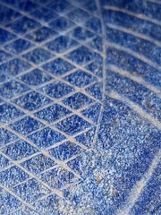Ancient rare Lapis lazuli big etched design amulet from Afghanistan