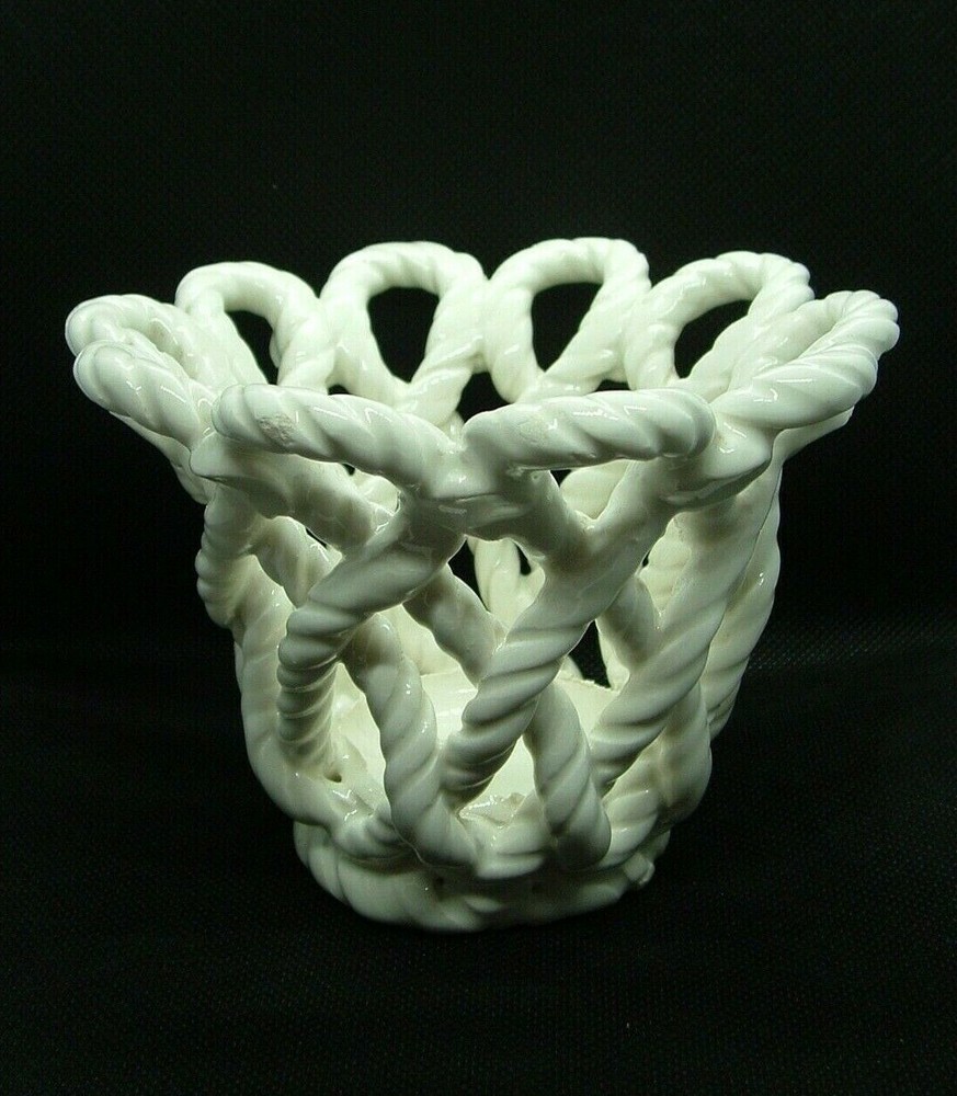 Cabo SL Open Weave Decorative Ceramic, Spain, Age Unknown, pre-owned