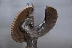 Rare Winged Isis Statue Ancient Egyptian Antiquities Goddess Of Love Egyptian BC