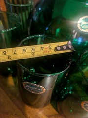 Anchor Hocking Vintage Emerald Green Pitcher & Glass Set. Made In USA