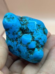Wonderful Afghanistan Natural Blue Turquoise piece Rough Loose Gemstone