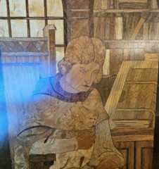Wooden Marquetry By William BADER, Asheville, NC, signed