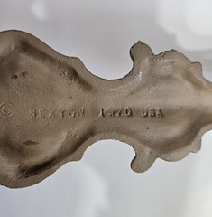 VTG Sexton Cast Metal Ladle Wall Decor MCM Royal Gold Finish