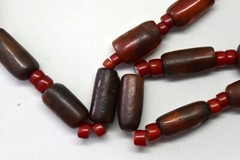 Ancient 4000 Years Old (1900 B.C.) Afghanistan Carnelian Necklace
