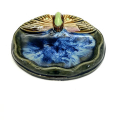Anthropologie Art Nouveau Style Dragonfly Soap Trinket Dish