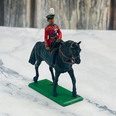 VTG W. Britains 1988 Queen Elizabeth Black Horse Color Trooping 41075 England